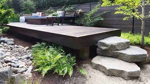 Only a few inches off the ground, this platform takes a little time but is eas. What Is A Floating Deck Home Tips For Women