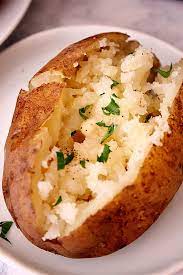 Instant Pot Baked Potatoes Recipe Perfectly Fluffy Potatoes Cooked In A Digital Pressure Cooker No Foil Nee Baked Potato Recipes Instant Pot Recipes Recipes
