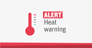 In most areas, a warning will be issued if there is a heat index of at least 105 °f for more than 3 hours per day for 2 consecutive days. Public Health Sudbury Districts Heat Warning