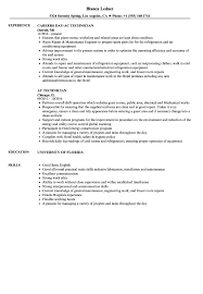 Curriculum vitae examples and writing tips, including cv samples, templates, and advice for u.s what is a cv? Ac Technician Resume Samples Velvet Jobs