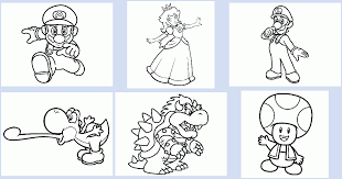 Free mario coloring pages online. Mario Brothers Coloring Book Coloring Pages 4 U