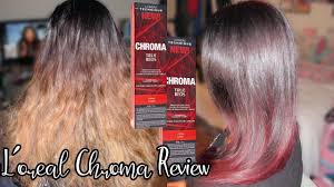 Loreal Chroma True Reds Review Sangria Garnet