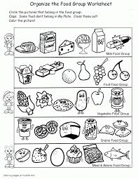 Bread, a food based on cereals. Cute Food Coloring Pages Food Group Worksheet Coloring Pages Printable Com