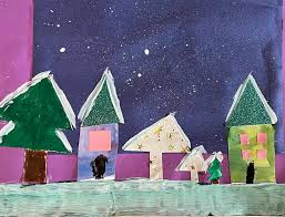 Loving our messy winter themed projects these days ❤️