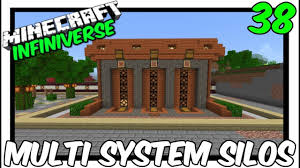 Multi System Storage Silos 38 Minecraft Bedrock Infiniverse Minecraft City Buildings Minecraft City Minecraft