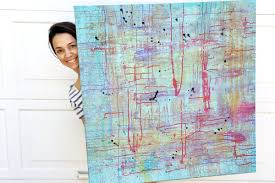 A different easel—one that holds the larger canvas or can be adjusted. Pin On Kids Crafts
