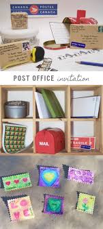 Post Office Invitation Dramatic Play Preschool Kids Pretend Play Dramatic Play Centers
