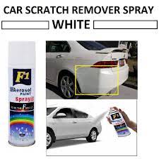 We don't claim to be a collision shop. F1 Car Scratch Remover Aerosol Spray Paint White Colour For Car Bike 450ml Buy F1 Car Scratch Remover Aerosol Spray Paint White Colour For Car Bike 450ml Online At Low