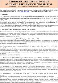 Barriere Architettoniche Schemi E Rifermenti Normativi Esempio Di Relazione Tecnica Allegata A Progetto Pdf Download Gratuito