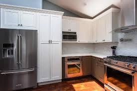 Maybe you would like to learn more about one of these? Diagonal Corner Snow White Inset Shaker Wall Cabinet Single Door Glass 27 Wide