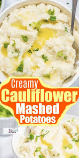 Cauliflower Mashed Potatoes Cauliflower Mashed Potatoes Cauliflower Side Dish Healthy Side Dishes