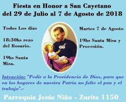 Con respecto al día anterior, se informó 1 caso nuevo de coronavirus en san. Fiestas De San Cayetano En La Parroquia De Jesus Nino Catamarca Actual