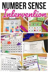 Math Intervention Rti For Number Sense Math Intervention Activities Kindergarten Math Activities Math Intervention Kindergarten