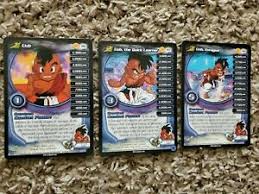 Nov 16, 2004 · when you unlock uub (kill kid buu using the spirit bomb) he only has to fight 3 characters to end his game (you still get credit when fighting on super hard, z, z2, and z3). Uub Personality Set Dragon Ball Z Trading Card Game Ebay