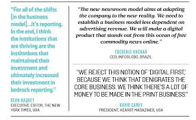 Quote Unquote A Selection Of Comments From Industry Leaders In News Media Innovation