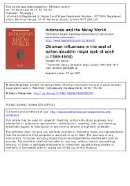 We did not find results for: Pdf Ottoman Influences In The Seal Of Sultan Alauddin Riayat Syah Of Aceh R 1589 1604 Annabel Gallop Academia Edu