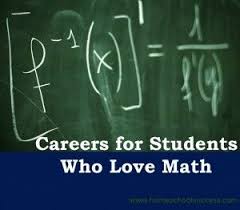 Three Great Math Careers Homeschool High School Homeschool Math Love Math