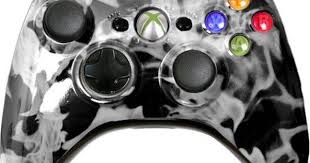 Custom Xbox 360 Controller With White Fire Shell New Xbox 360 Controller Custom Xbox Xbox 360 Controller Xbox
