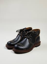 Nigel Cabourn X Red Wing Black Klondike Boots Men Dress Shoes Men British Army Boots