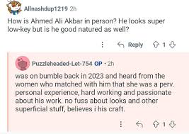 Found this another sub (community) no idea it genuine person or just  fantasies or assumptions. : rPAKCELEBGOSSIP