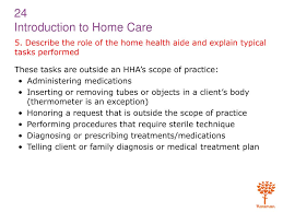 As a home health aide (hha). Ppt 1 Explain The Purpose Of And Need For Home Health Care Powerpoint Presentation Id 6672876