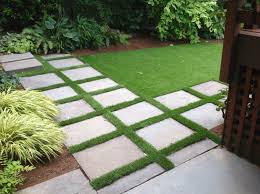 Only one block width in 4 need be cut to fit, and judicious positioning of edge courses can ensure that the pavement is a given number of full bricks wide. How To Install Artificial Turf Between Pavers Arxiusarquitectura
