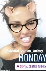 'i'm the war of the wounded but i've still got a smile on my face, and i'm. Katie Price Jets To Turkey To Get Her Teeth Done Express Digest