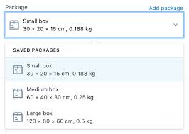 Packages And Shipment Weights Shopify Help Center