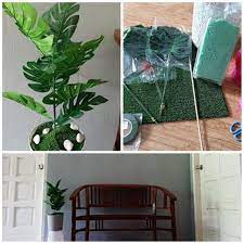 Pernah tak masuk kedai eco nak beli satu dua barang, sekali bila dah masuk, satu troli penuh barang bawa balik!? Diy Pokok Monstera Tiruan Hiasan Cantik Dan Menjimatkan Kos Blog Santai Santai Jerr
