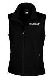 232F naisten softshell liivi Savo-Karjalan Vinttikoiraharrastajat logolla