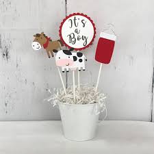 32 farm themed baby shower ideas | farm … перевести эту страницу. Cow Baby Shower Decorations Online