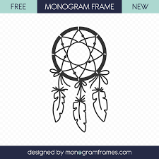 Free Svg Free Boho Svg Boho Frame Svg Eps Dxf Files Stencil Outline Boho Svg Monogram Frames Svg Free