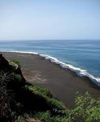 Black Sand Beach Fogo Cabo Verde Beach Life Beach Black Sand Beach