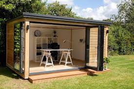 How To Secure Your Garden Office From Burglary Summer House Design Garden Office Shed Backyard Office