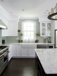 Incorporated Kitchen Soffit Trim Used To Make The Cabinets Look Custom Kitchen Inspirations White Kitchen Design Kitchen Design