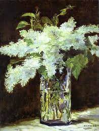 Manet Edouard 1832 1883 1882c Lilac In A Glass Nationalgalerie Berlin Lilac Painting Edouard Manet Flower Painting