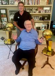 Celtics great Bob Cousy welcomes owner, championship trophies to Salisbury  Street