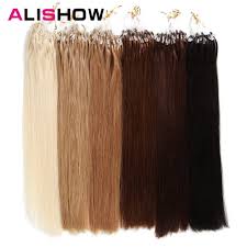 Micro loop ring hair extensions 20 inch. Alishow Micro Loop Ring Hair Extension Blonde Remy Hair Colored Hair Locks 18 24 Micro Bead Hair Extensions 1g Strand 50g Buy At The Price Of 42 71 In Aliexpress Com Imall Com