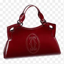 حقيبة يد تي شيرت كارتييه ، حقيبة نسائية حمراء, أبيض, حقائب الأمتعة png