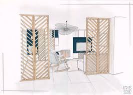 Comment Rendre Un Salon Plus Cosy Et Cocooning Utilisation De Claustra Pare A Vent En Bois A Claustra Decoration Interieure Salon Salle A Manger Claustra Bois