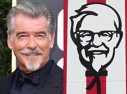At age 88 colonel sanders, founder of kentucky fried chicken (kfc) empire was a billionaire. beneath the linkedin item is a discolored photo of a smiling colonel sanders holding a bucket of. Golden Globes 2020 Pierce Brosnan Compared To Kfc S Colonel Sanders The Independent The Independent