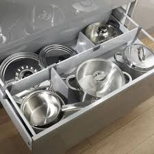 Vu l'étroitesse du meuble en profondeur, il sera instable et lorsque tu ouvriras au 2/3 un. Kit Accessoires Casserolier Largeur 75 Cm Tiroir Cuisine Separateur Tiroir Separateur