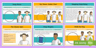 Maybe you would like to learn more about one of these? Hoop Games Activity Pack Indoor Pe Games Primary Resource