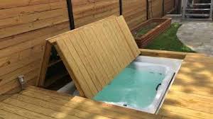 Fill the area with a layer of sand. 65 Epic Hot Tub Deck Plans Ideas For Everyone