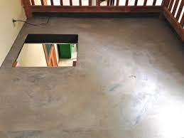A simple paint job is an easy and affordable way to give your old concrete floor a fresh new look. Diy Concrete Floor Cheap Home Diys Design Mom