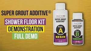 Sealing your grout is not a lot of work. Seal Your Shower Floor No Mildew No Leaks Youtube