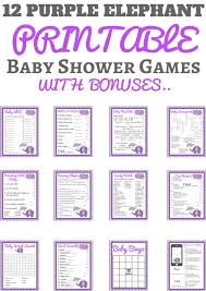 Top 10 elephant baby shower games 2020 & how to play just last weekend, i threw the most perfect elephant theme baby shower for my bff! Purple Elephant Baby Shower Ideas And Games For You