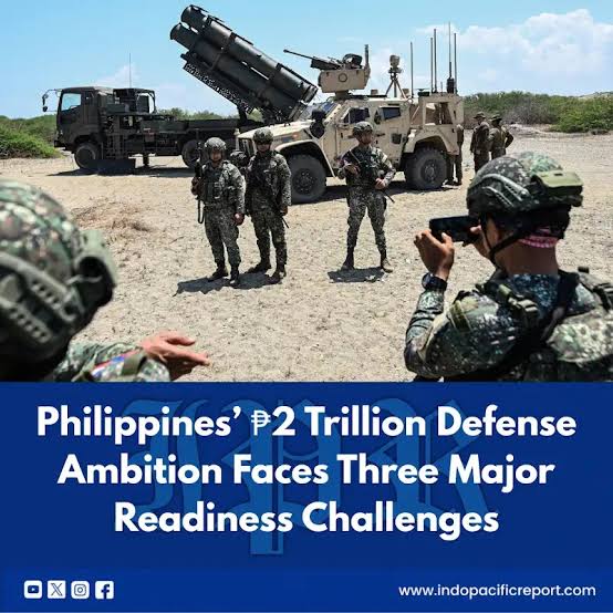 Philippines' ₱2 Trillion Defense Ambition Faces Three Major Readiness Challenges The Philippines is pursuing a major shift from internal security operations toward external deterrence under its Compre