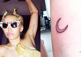 Miley cyrus at metropolitan museum of art on may 7, 2018 in new york city. Miley Cyrus Tattoos By Art With Kate Medium