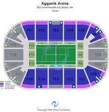 True To Life Agganis Arena Map 2019